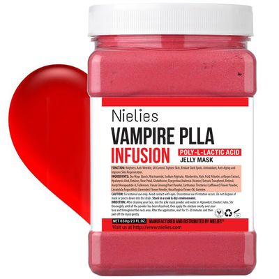 Jelly Mask, Facial Skin Care- Vampire &quot;Peel-Off&quot; Jelly Mask Set, Jelly masks for Facials Professional, Face Mask For Instant Hydration, Vegan Peel Off Face Mask, For Moisturizing, Smoothing (Vampire)