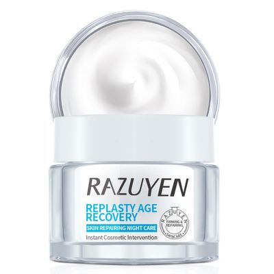 RAZUYEN Anti-Wrinkle Facial Night Cream with 9% Pro-Xylane, Anti-Aging Night Moisturizer for Face Hydrating,Firming and Restoring, Nighttime Skin Care, 1.01 Oz