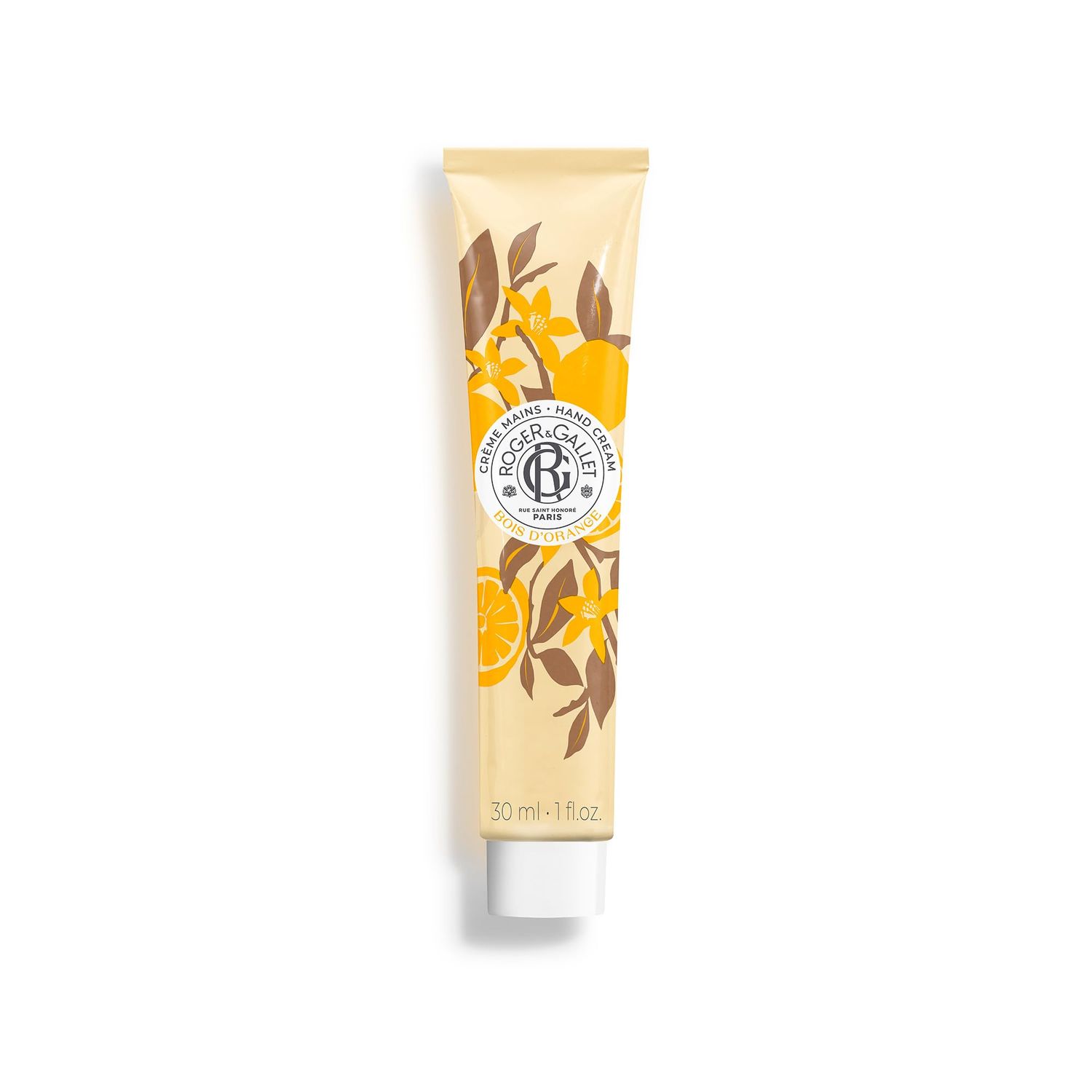 ROGER &amp; GALLET | Hand and Nail Cream | Nourishing Hand Cream &amp; Hand Moisturizer | Hand Lotion Hand Care (Orange Wood | 1 oz)