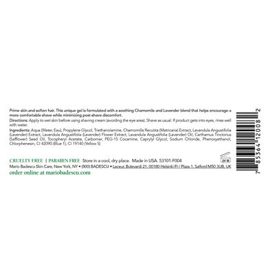 Mario Badescu Pre-Shave Conditioner - Soothing, Botanical-infused Pre Shave Gel for Your Best Shave Yet - Preps, Primes, and Softens Skin and Hair, 4 Oz