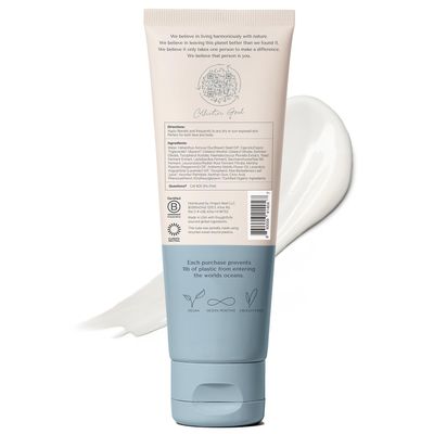 Project Reef After Sun Cooling Lotion w/Organic Aloe Vera, Peppermint, Shea Butter, Vitamin E - Natural Vegan Sunburn Relief, Aftersun Care