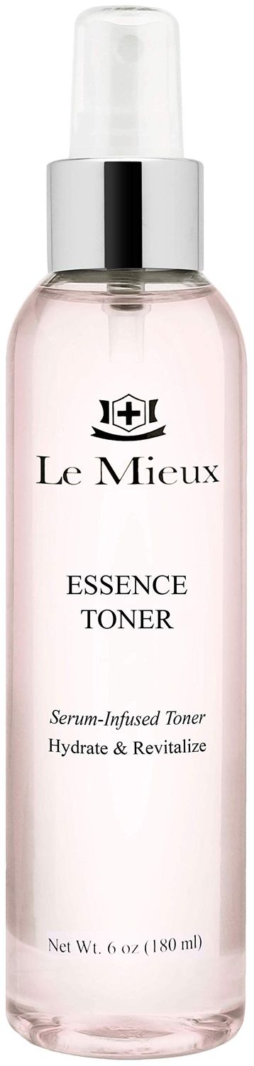 Le Mieux Essence Toner - Serum-Infused Moisturizing Facial Toner Spray with Peptides, Enzymes &amp; Marine Algae, Hyaluronic Face Spray for Sensitive Skin (6 oz / 180 ml)