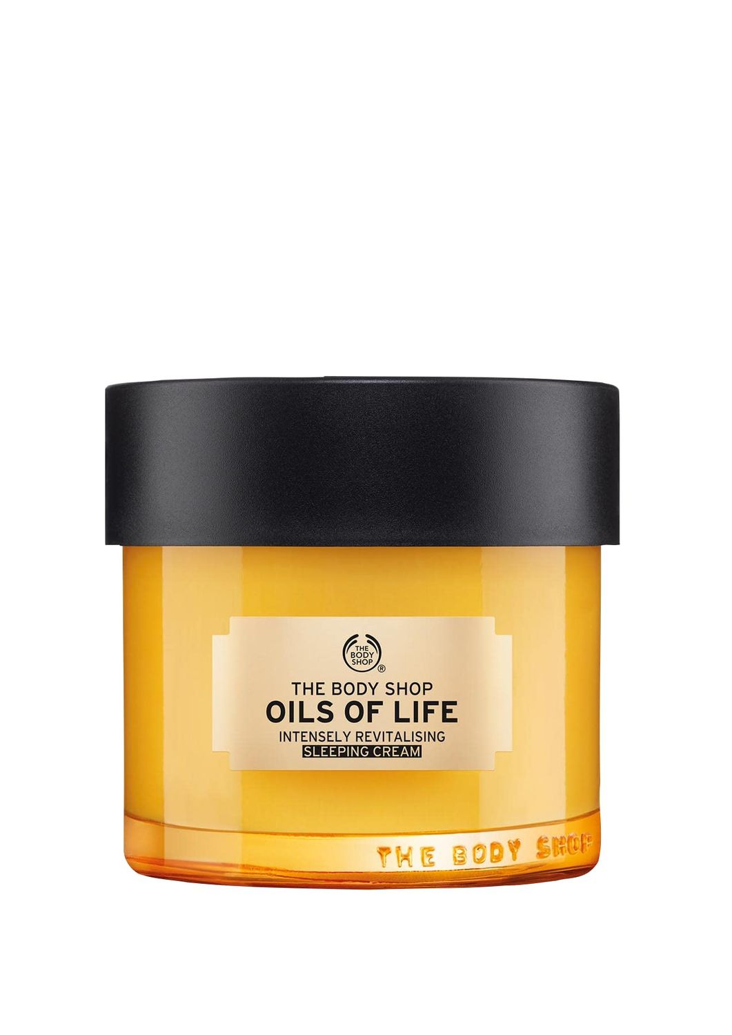 The Body Shop Oils Of Life Intensely Revitalising Sleeping Cream, 100% Vegan Night Cream, 2.7 Oz