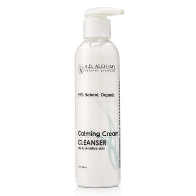 RD Alchemy - 100% Natural &amp; Organic Calming Cream Cleanser. Sulfate Free Face Wash for Dry, Sensitive Skin - Soothing while Cleansing &amp; Moisturizing.