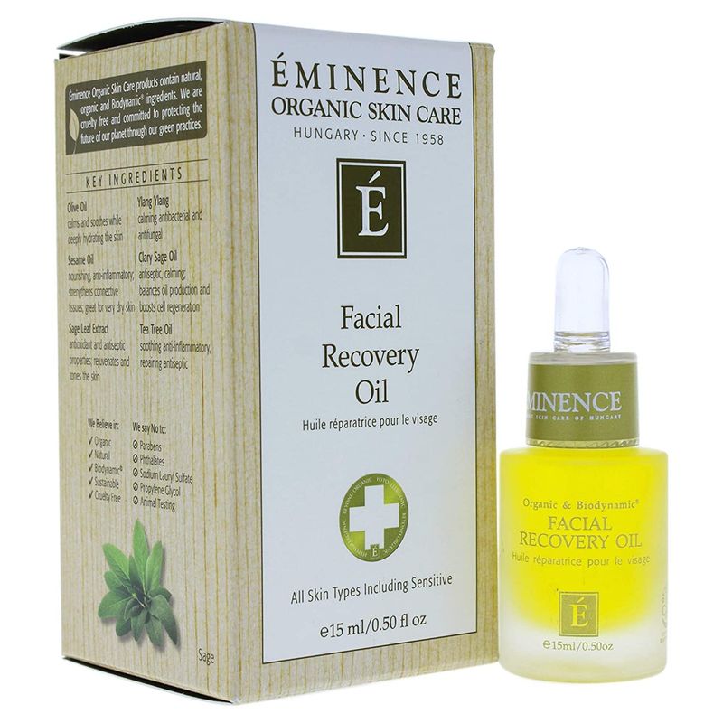MINENCE Facial Recovery Oil, 0.5 oz