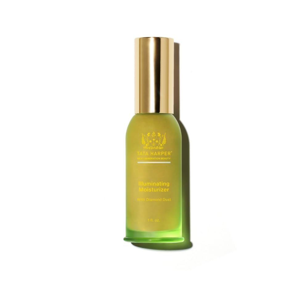 Tata Harper Illuminating Moisturizer, Complexion Perfecting, Hyaluronic Acid Diamond Cream, 100% Natural, Made Fresh in Vermont, 30ml