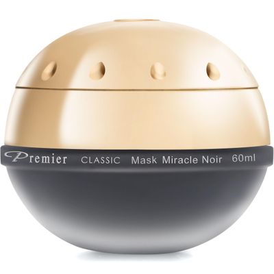 Premier Dead Sea Classic original Miracle Noir Mask, Age defying, detoxifying, hydrating, nourishing, exfoliating, anti oxidant All in one best mask 2.4 Fl oz.