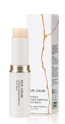 Korean Skincare Multi Balm - Hue Calm Kintsugi Double Essential Balm | Vegan Anti-Aging, Brightening &amp; Hydrating Stick with Shea Butter &amp; Peptides
