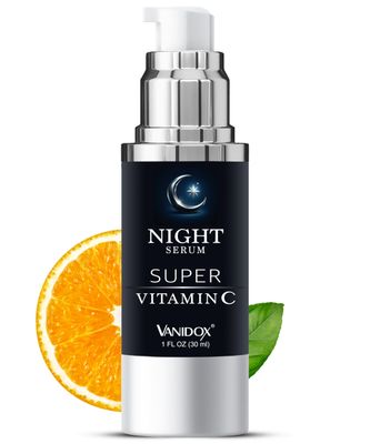 VANIDOX Super C Serum for Women Over 70, All-In-One Formula, Made in USA, Hydrates, Firms, Lifts, and Targets Wrinkles, Age Spots, and Fine Lines, Vitamin C Serum (1fl oz)