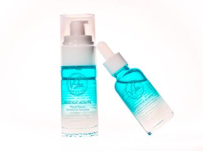 V-Line Beauty Salicylic Acid 1% Repair Serum Set with Collagen, Manage Acne with 8 Amino Acids, Oil-Water Balancing, Exfoliating, Minimize Pores, Fade Marks, Suitable for Sensitive Skin