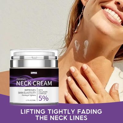 Neck Firming Cream with 5% Collagen Complex - Anti-Aging Moisturizer with Retinol, Collagen &amp; Hyaluronic Acid for Improving Skin Elasticity for Men &amp; Women,1.8 Fl Oz
