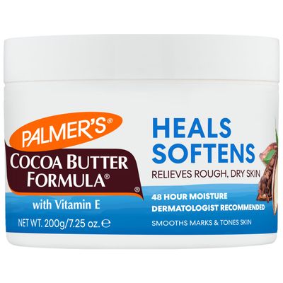 Palmer&#39;s Cocoa Butter Formula Daily Skin Therapy Solid Lotion with Vitamin E, Body Moisturizer for Extremely Dry Skin, Softens and Soothes, 7.25 Ounces, (Pack of 1)