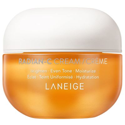 LANEIGE Radian-C Cream: Vitamin C &amp; E, Visibly Brighten, Dark Spots, Dullness, Dermatologist-Tested, Hypoallergenic