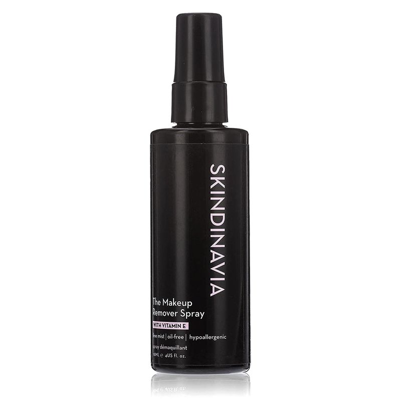 Skindinavia The Makeup Remover Spray - Cleansing Mist Removes Makeup without Drying or Irritating Skin - Hypoallergenic, Gentle &amp; Suitable for Sensitive Skin &amp; Face (4 oz)