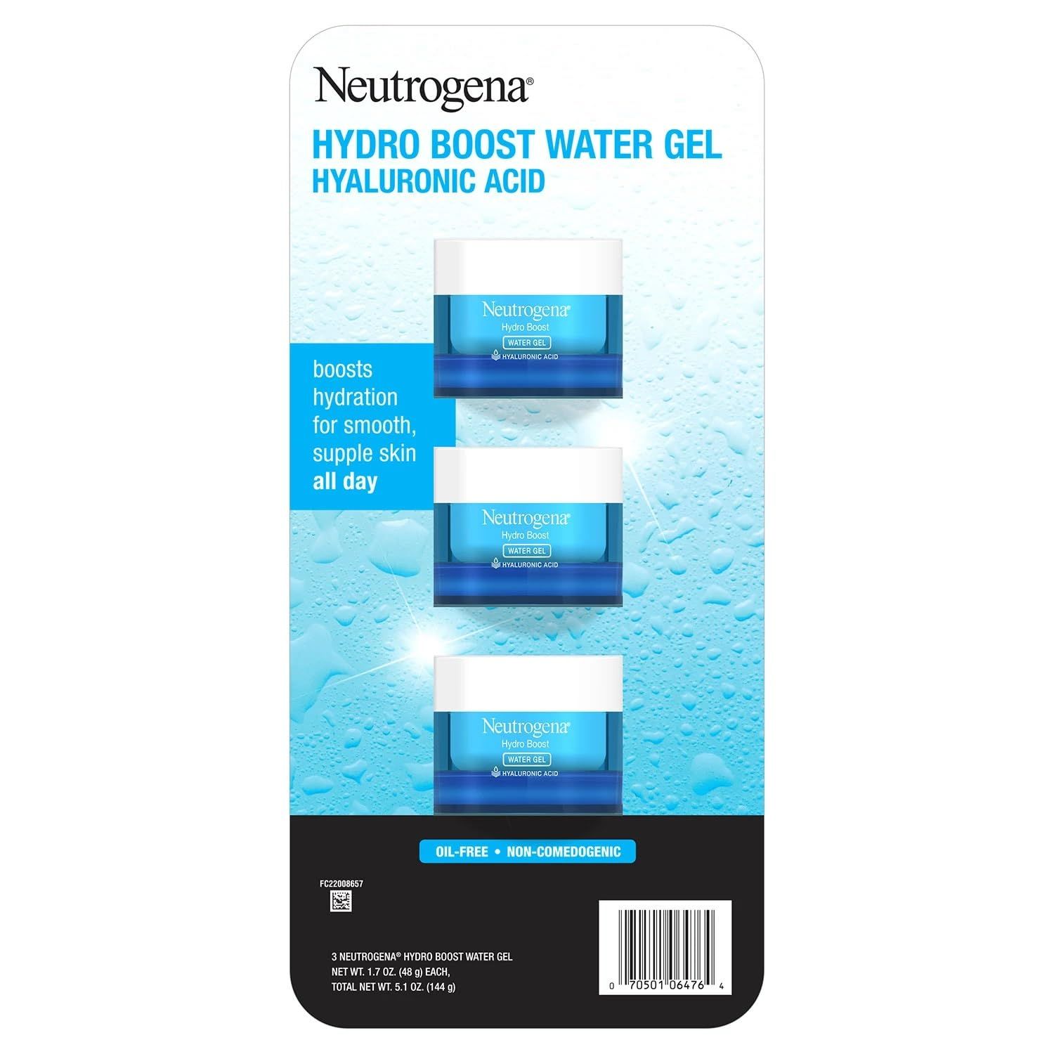 Neutrogena Hydro Boost Water Gel Moisturizer, 5.10 Ounce (Pack of 1)