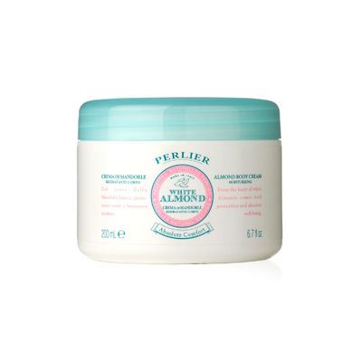 Perlier White Almond Body Cream - Ultra-Rich Moisturizing Body Cream with Sweet Almond Oil, Nourishes &amp; Softens Dry Skin, 6.7 oz