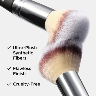 IT Cosmetics Heavenly Luxe Complexion Perfection Brush #7 - Foundation &amp; Concealer Brush in One - Soft Bristles - Pro-Hygienic &amp; Ideal for Sensitive Skin Multicolor