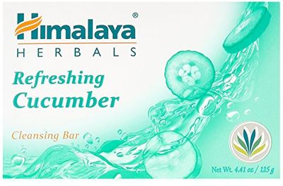 Himalaya Herbal Healthcare Refreshing Cucumber Cleansing Bar, 4.41 Ounce,6 Count