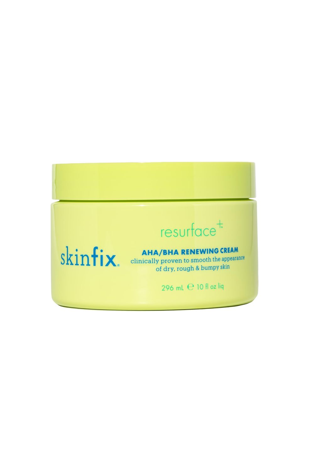 Skinfix Resurface+ AHA/BHA Renewing Cream: Exfoliating Body Cream That Visibly Smooths Rough, Bumpy &amp; Crepey Skin While Moisturizing With Shea Butter, Jojoba Oil &amp; Glycerin, 10 Fl Oz