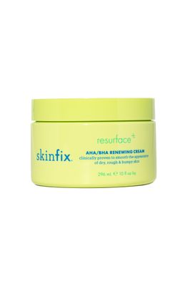 Skinfix Resurface+ AHA/BHA Renewing Cream: Exfoliating Body Cream That Visibly Smooths Rough, Bumpy &amp; Crepey Skin While Moisturizing With Shea Butter, Jojoba Oil &amp; Glycerin, 10 Fl Oz