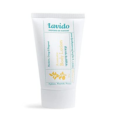 Lavido - Natural Aromatic Body Lotion | Clean, Non-Toxic Skincare (Mandarin, Orange &amp; Bergamot, 8.45 fl oz | 250 ml)
