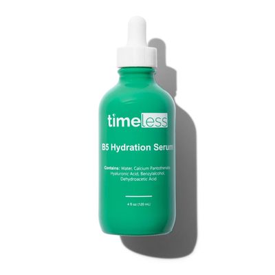Timeless Skin Care Vitamin B5 Serum - Hydrating Face Serum with Hyaluronic Acid - Oil-Free Skin Care Serum - Supports Skin Health - Face Serum for Oily Skin - Fragrance-Free Vitamin B5 Serum - 4 oz
