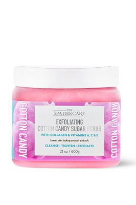 The Spathecary Body Scrub, Exfoliating-Nourishing-Refreshing-Smoothing Body Care 21 oz. (21 oz, Cotton Candy)