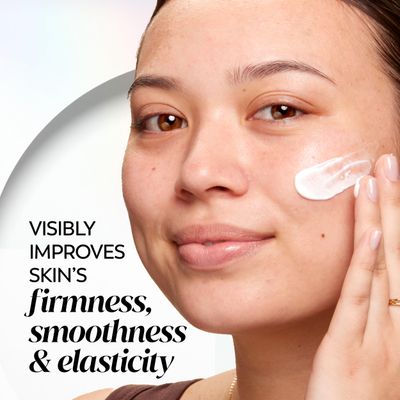 Olay Firm &amp; Smooth Collagen Peptide Face Moisturizer, 2 oz Fragrance Free Firming Face Cream for Hydration and Skin Renewal, Recyclable Eco Jar Packaging