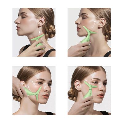 Ms.W Facial Massager for Women, Portable Facial Massager for Skin Care, Electric Facial Massage Kit, 45  5 Heating and 3 Massage Modes-* (Green)