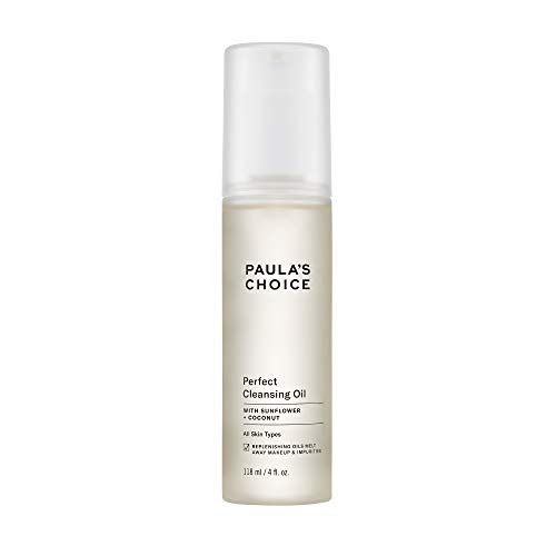 Paula&#39;s Choice Perfect Cleansing Oil with Jojoba, Sunflower &amp; Coconut Oil Cleanser Face Wash for Dry Skin, 4 Ounce