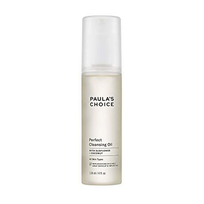 Paula&#39;s Choice Perfect Cleansing Oil with Jojoba, Sunflower &amp; Coconut Oil Cleanser Face Wash for Dry Skin, 4 Ounce