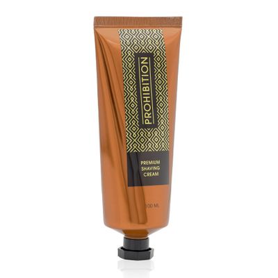 Prohibition Wellness The Shave Cream, Shaving Cream For Women &amp; Men, Shaving Cream for Sensitive Skin, Macadamia Nut Oil, Hemp Seed Oil, Oat Milk, and Rose Water, Paraben Free (250 ml)