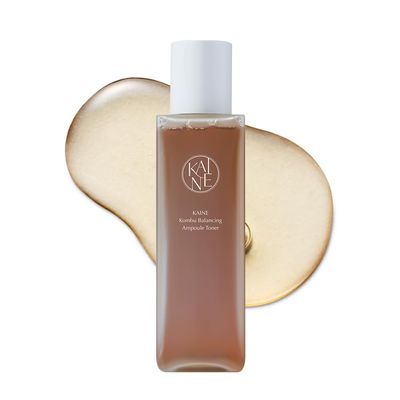 Kaine Kombu Balancing Ampoule Toner | Hydrating Toner with 60% Fermented Kombucha, Hyaluronic Acid, and Panthenol for Strengthening Skin Barrier, Korean Skincare 5.07 fl oz/150ml