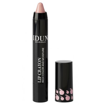 Idun Minerals - Lip Crayon - Vegan Formula - Intense Color Payoff - Full Coverage Finish - Lips Stay Moisturized And Soft - Long Lasting - Ideal For All Skin Types - Agnetha Light Pink - 0.09 Oz