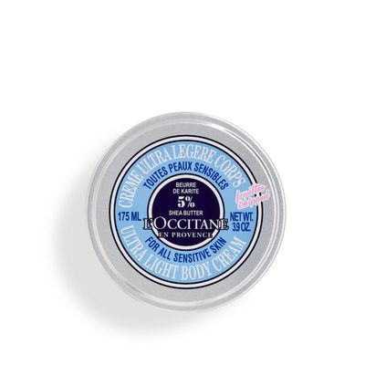 LOCCITANE Shea Ultra Light Body Cream 3.9 Oz