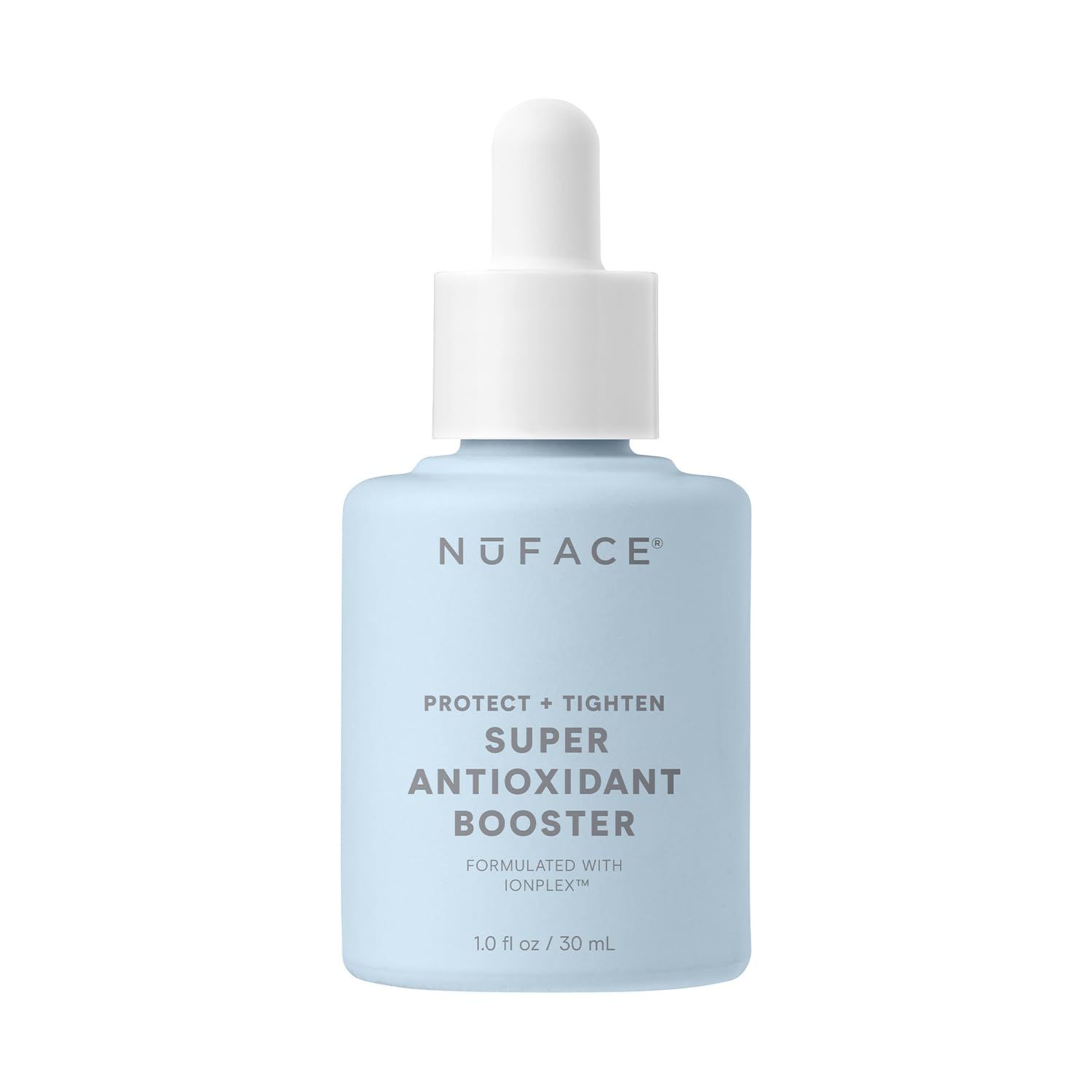 NuFACE Super Booster Antioxidant Serum - Skin Tightening Serum to Shield and Protect Against Blue Light - Firming Facial Serum for Enhancing NuFACE Microcurrent Device Results (1 oz)