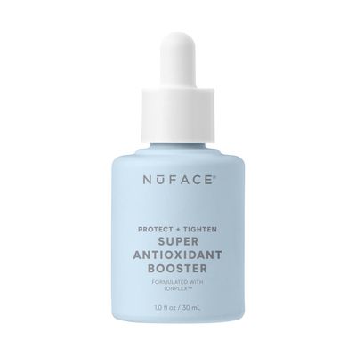 NuFACE Super Booster Antioxidant Serum - Skin Tightening Serum to Shield and Protect Against Blue Light - Firming Facial Serum for Enhancing NuFACE Microcurrent Device Results (1 oz)