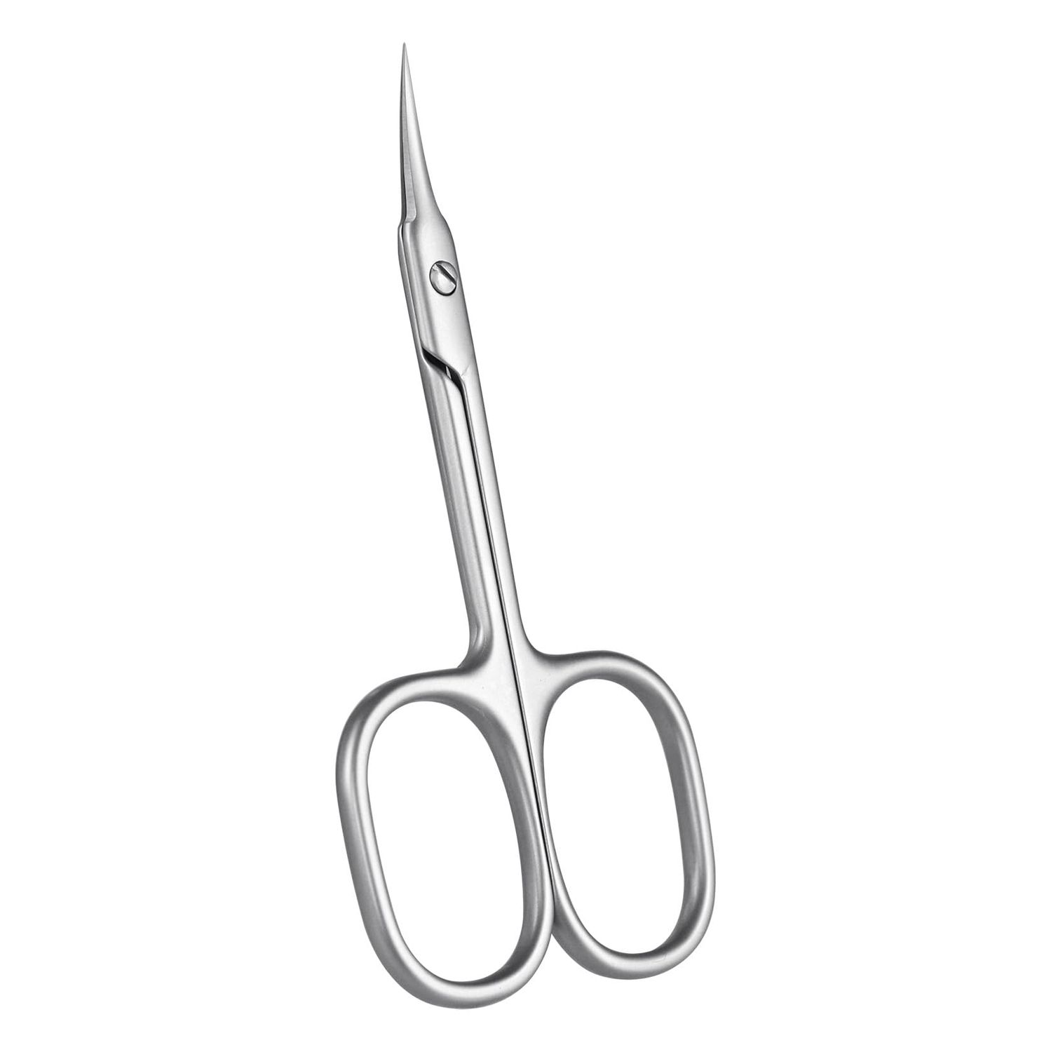 XGIZMOO Cuticle Scissors Fine Curved Blade, Nail Sicssors Pedicure Beauty Grooming Single Piece for Eyebrow, Eyelash, Dry Skin