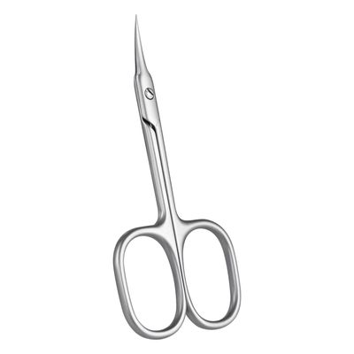 XGIZMOO Cuticle Scissors Fine Curved Blade, Nail Sicssors Pedicure Beauty Grooming Single Piece for Eyebrow, Eyelash, Dry Skin