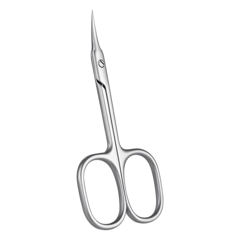 XGIZMOO Cuticle Scissors Fine Curved Blade, Nail Sicssors Pedicure Beauty Grooming Single Piece for Eyebrow, Eyelash, Dry Skin