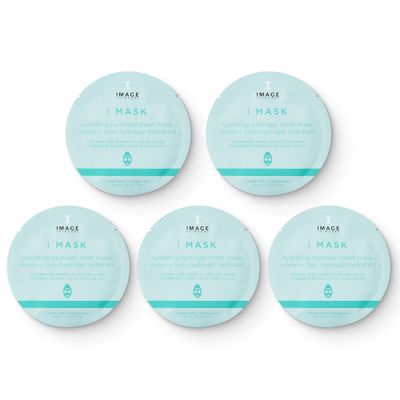 Image Skincare I Mask Hydrating Hydrogel Sheet Mask 5 Sheet / 5 Masque Tissu 85 g / 3 oz