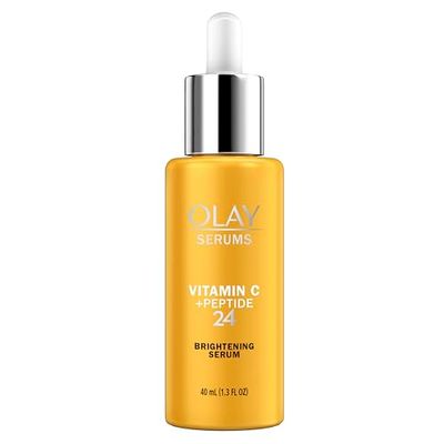 Olay Vitamin C + Peptide 24 Brightening Face Serum + Whip Moisturizer Travel/Trial Size Gift Set
