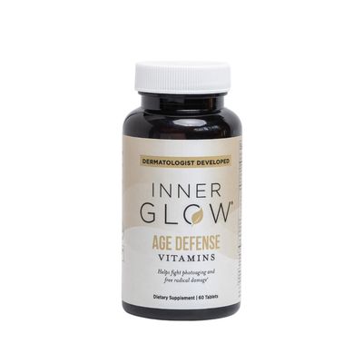 Inner Glow Age Defense Vitamins - Dermatologist and Plastic Surgeon Developed to Fight photoaging and Melasma, Polypodium Leucotomos and Pycnogenol