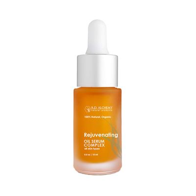 RD Alchemy - 100% Natural &amp; Organic Rejuvenating Oil Serum for glowing skin - Argan, Jojoba, Rosehip, Retinol, &amp; CoQ10 diminishes Acne, fine lines, wrinkles, sun spots, age spots and dryness.