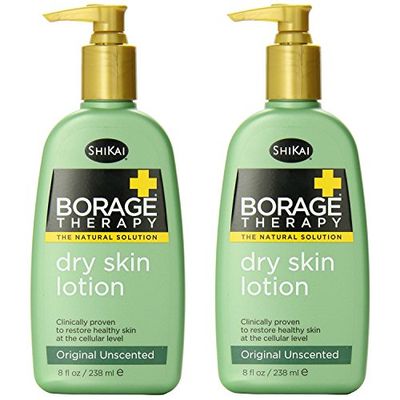 ShiKai Lotion, Dry Skin Therapy, Borage, 8-Ounces (Pack of 2)