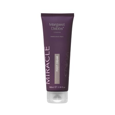 Margaret Dabbs London Miracle Foot Cream - Controls Odor from Excessive Sweating - Protects Damaged Skin and Nails - Cream for Feet - 3.38 oz