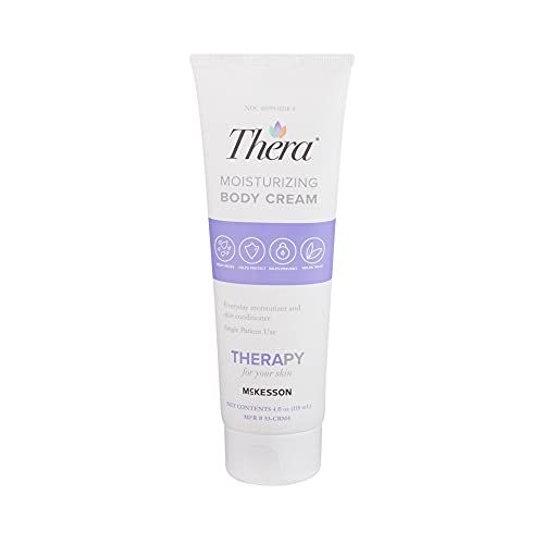 Thera Moisturizing Hand and Body Cream - Hydrating Lotion for Chapped, Fragile Skin - Lavender Scent, 4 oz, 1 Count