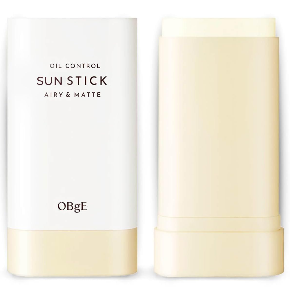OBgE Oil Control Stick (0.6oz) - Non-Greasy, Soothing &amp; Cooling Facial Care. High Defense. Lightweight, Long-Lasting Protection, Oil Absorption, No Clumps. Travel Essentials. Witch Hazel, Mint.