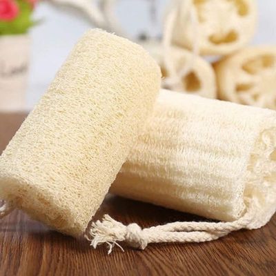 Shower loofah sponge, large exfoliating shower loofah body scrub, which can remove dead skin, suitable for men and women shower gels, body skin cleansing loofah (2 lufa packs)