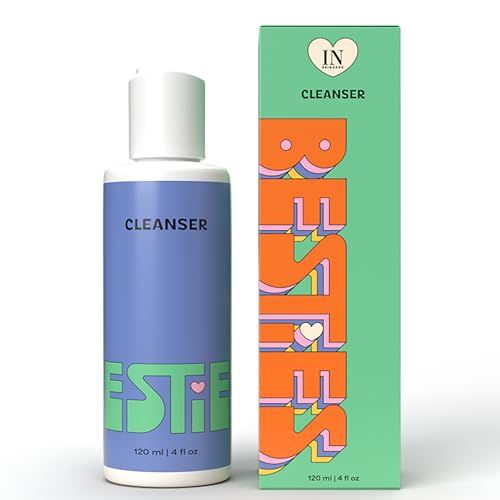 InstaNatural Besties Gentle Teen Face Wash, Vitamin C Facial Cleanser with Aloe Vera &amp; Coconut Water, Hydrating Makeup Remover, Breakout Control, Teen Skin Care Essential, Citrus Scent, 4 Fl Oz